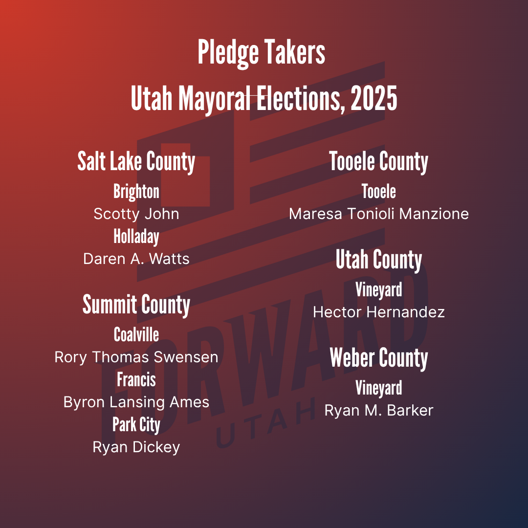 Pledge Takers 2025 - Mayoral
