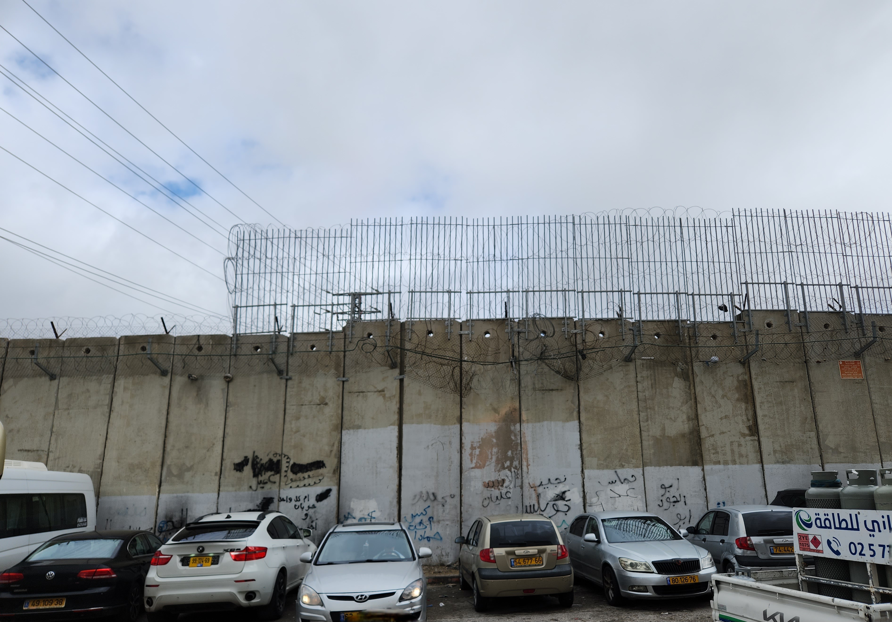 Separation wall in Jerusalem