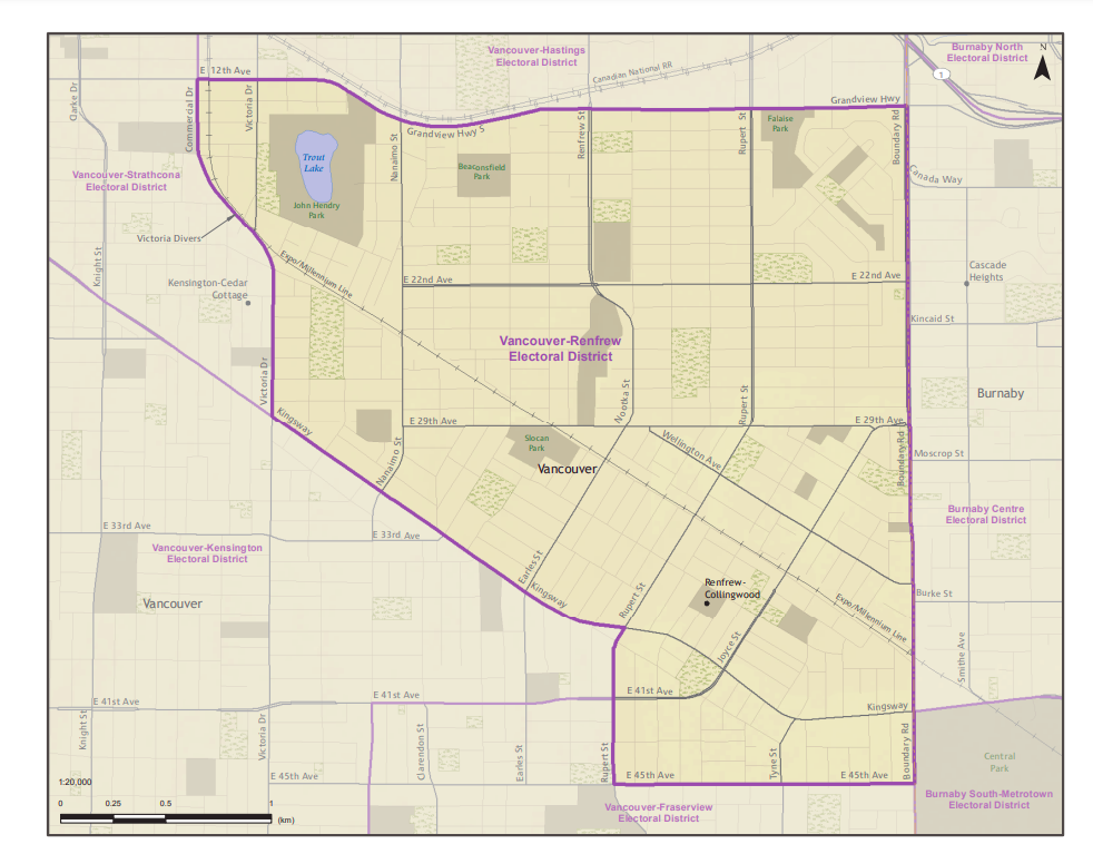 Vancouver - Renfrew Electoral district