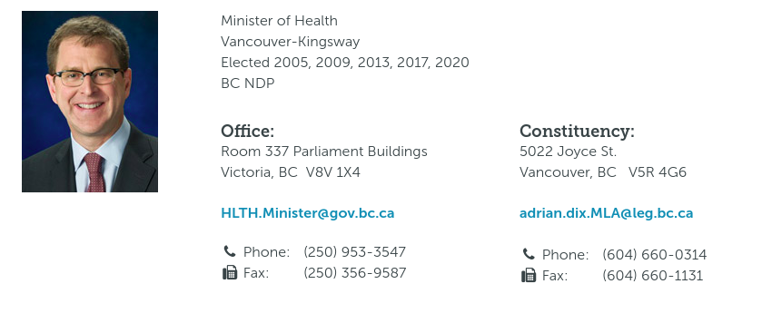 MLA Adrian Dix