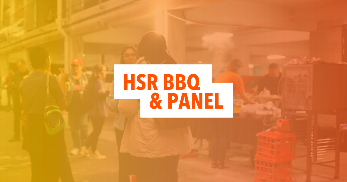HSR Panel and BBQ We Are Union VTHC
