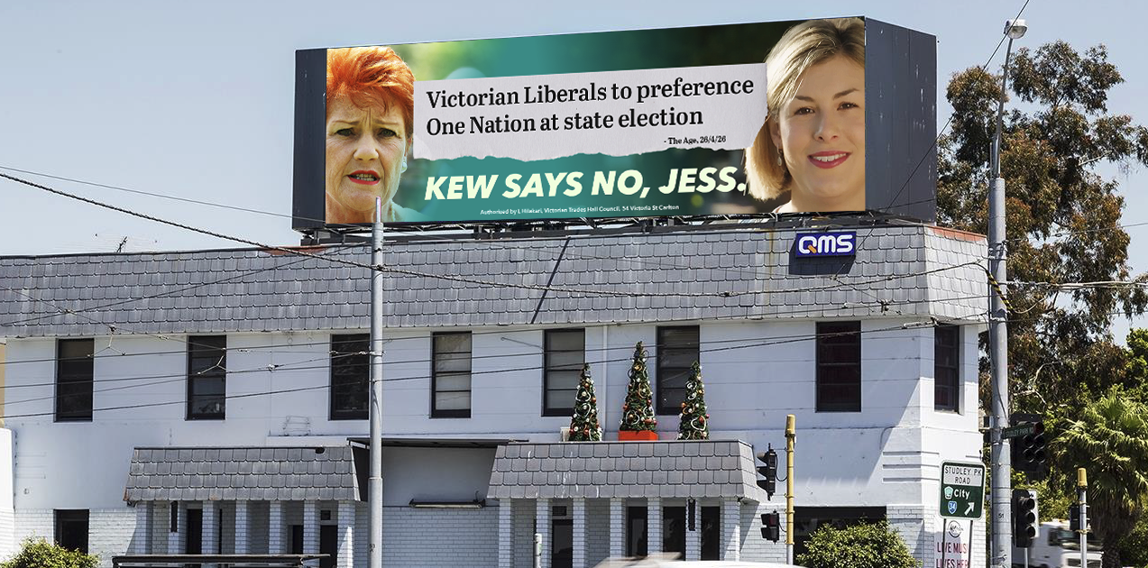 Keep This Billboard Up In Kew