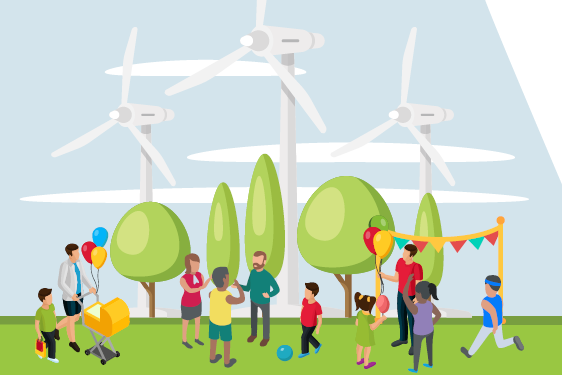 Wind Farms open their gates to the public