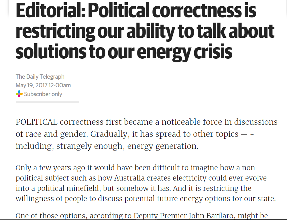 Pardon my political correctness