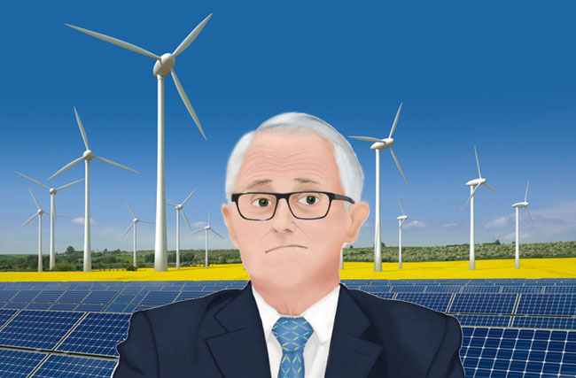 While Turnbull dithers on coal, wind powers on!
