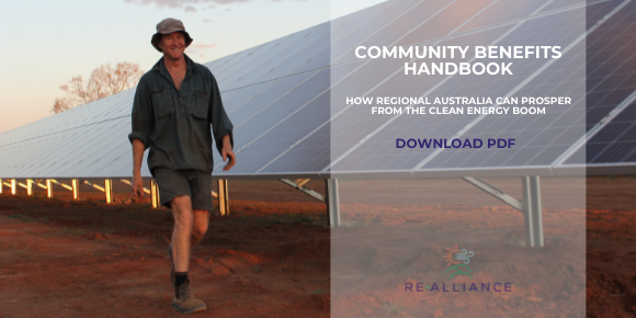 Community Benefits Handbook: How Regional Australia can Prosper from the Clean Energy Boom 