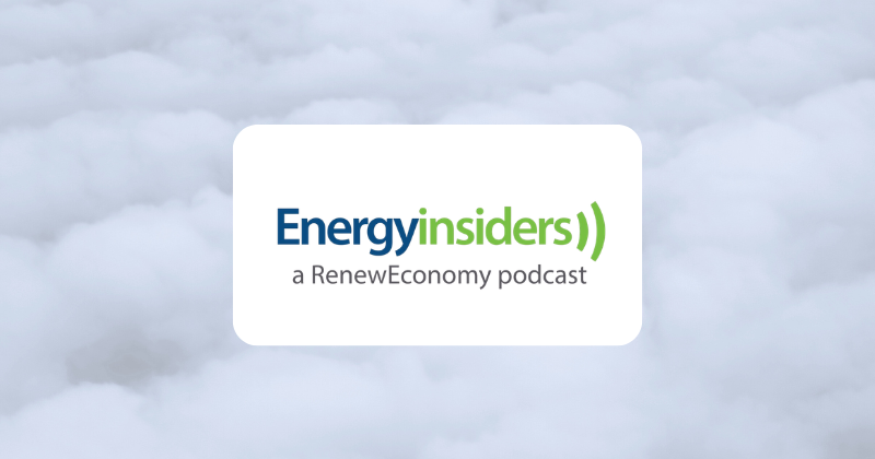 Listen to this! We're on the EnergyInsiders Podcast