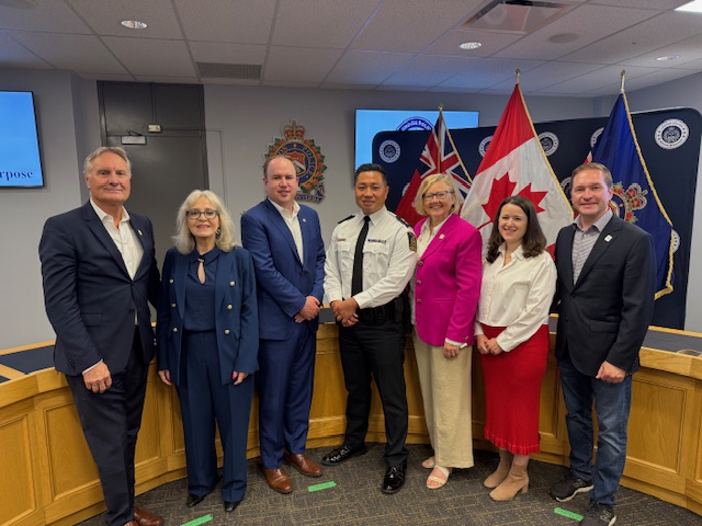 Steve Lehman with London Police Services Board