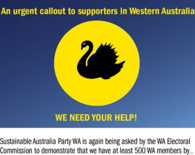 WA MEMBERSHIP FORM | Help SAP WA remain registered