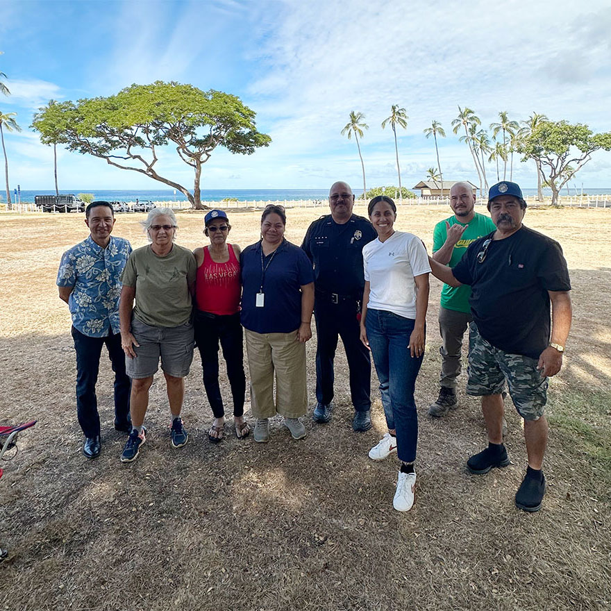 Andria Tupola Priorities - beach cleanup