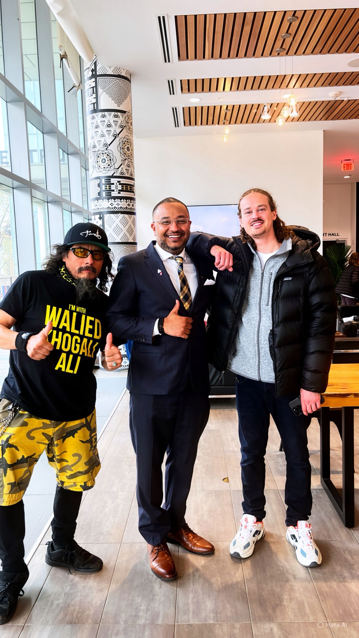 Walied in the community