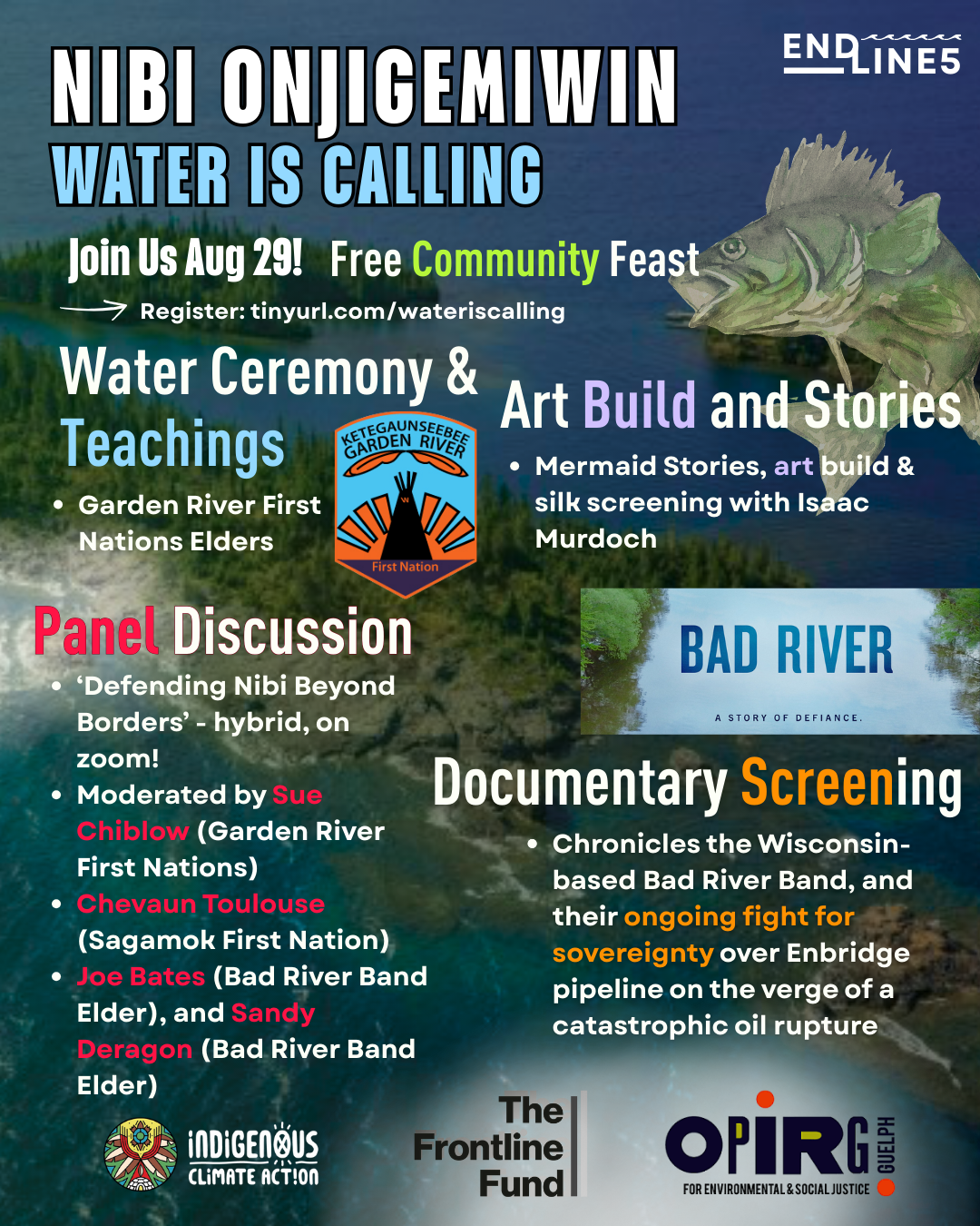 Water is calling SCCF.