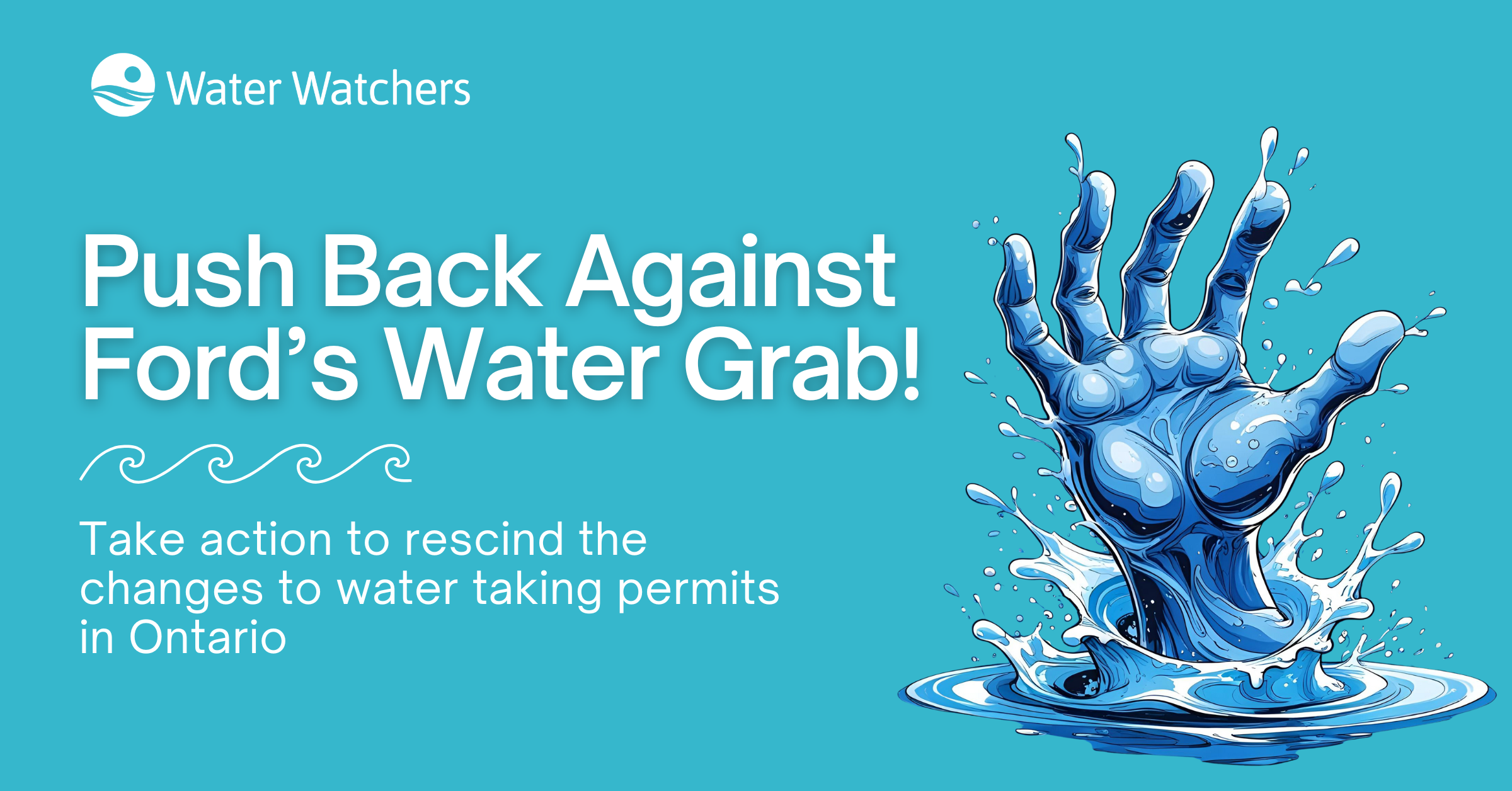 Fight Ford's Water Grab Agenda Event NewMode Graphics