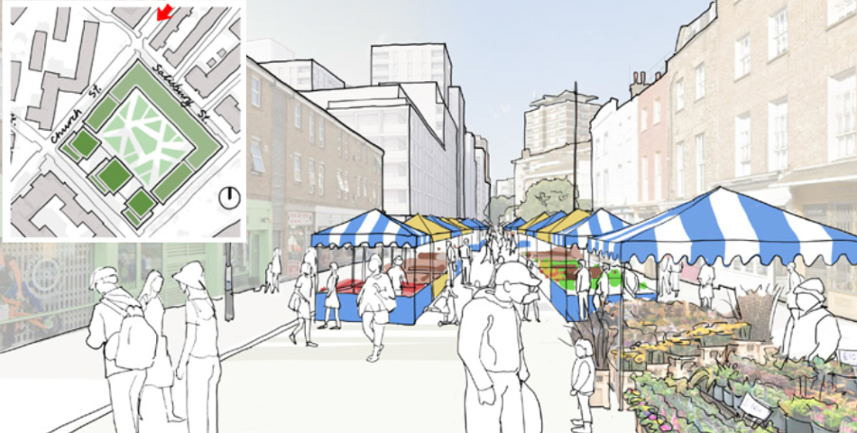 A view down Church Street