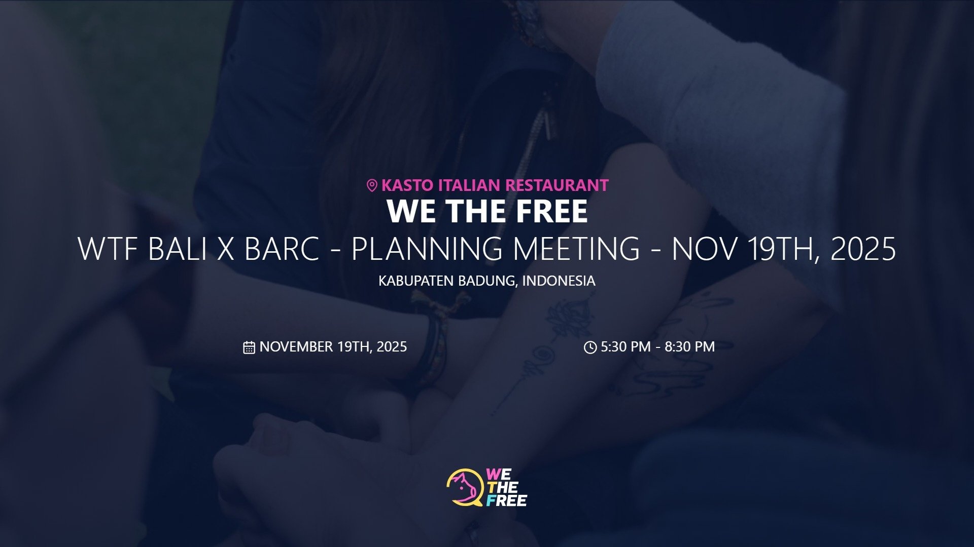 WTF Bali x BARC - Planning Meeting - Nov 19th, 2025