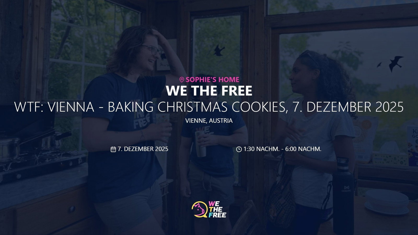 WTF: Vienna - Baking christmas cookies, 7. Dezember 2025