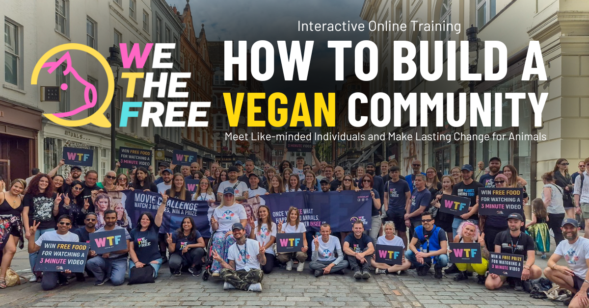 How To Build A Vegan Community | Online Training  | Asia/Oceania Timezones