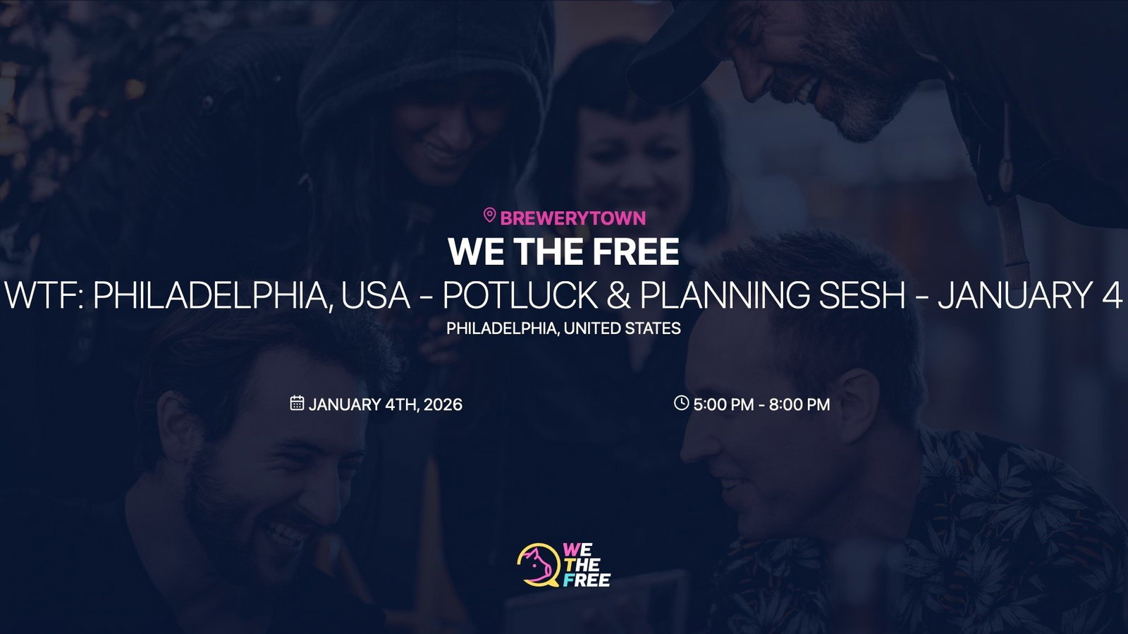 WTF: Philadelphia, USA - Potluck & Planning Sesh - January 4