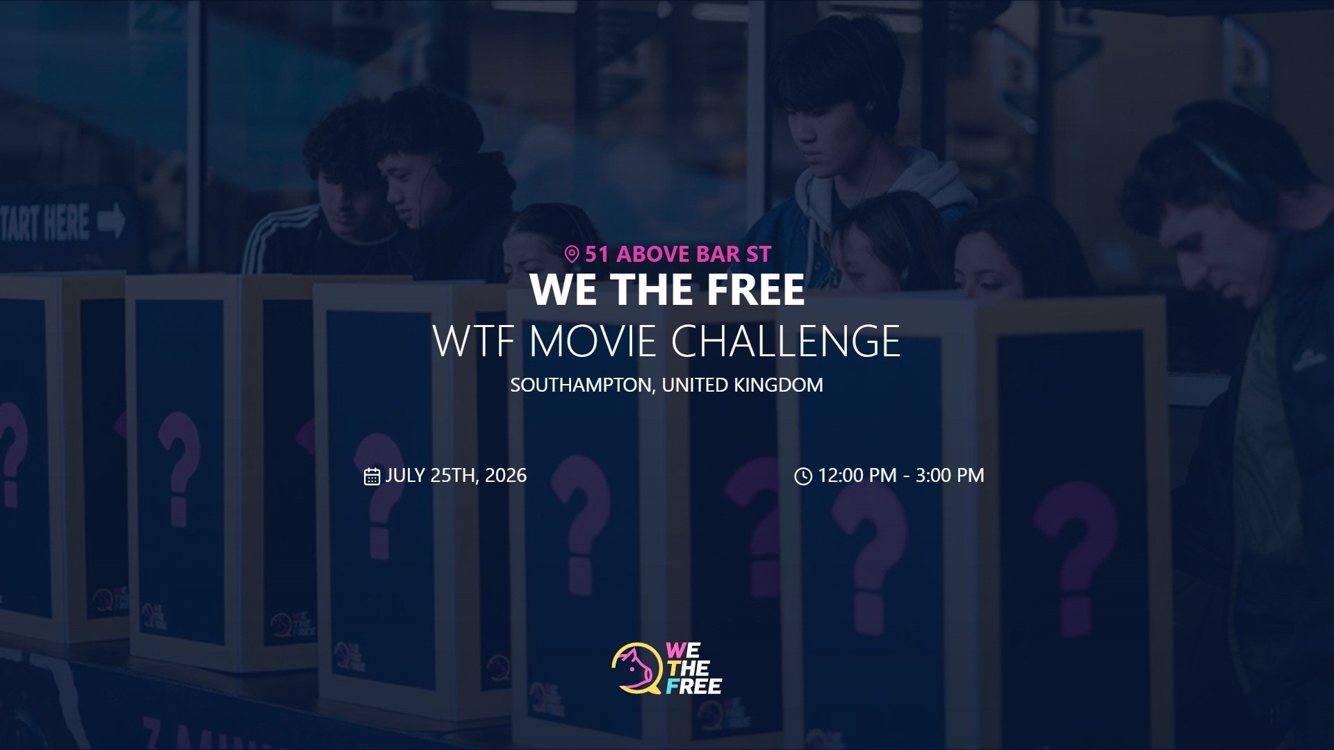WTF: Southampton, England - WTF Movie Challenge, July 25th, 2026