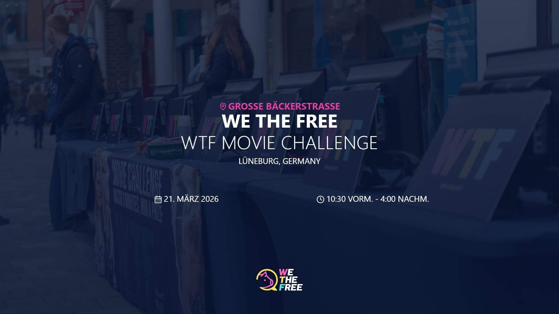 WTF: Lüneburg, Germany - WTF Movie Challenge, 21. März 2026