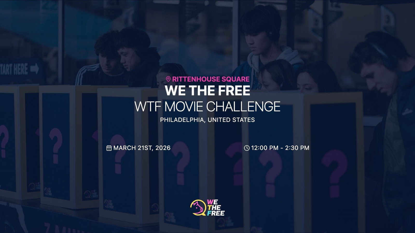 WTF: Philadelphia, USA - WTF Movie Challenge, March 21st, 2026