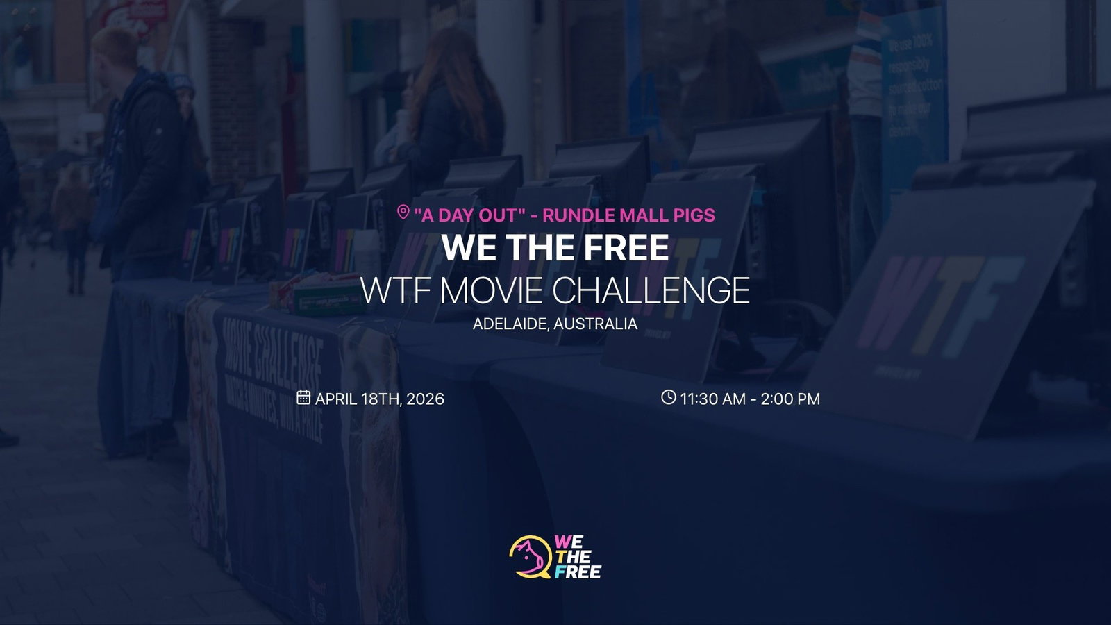 WTF: Adelaide, Australia - WTF Movie Challenge, April 18th, 2026