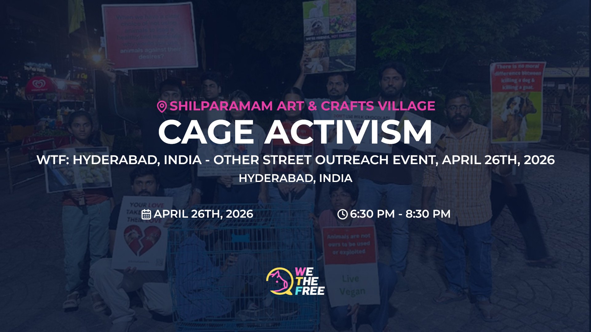 WTF: Hyderabad, India - Other Street Outreach Event, April 26th, 2026