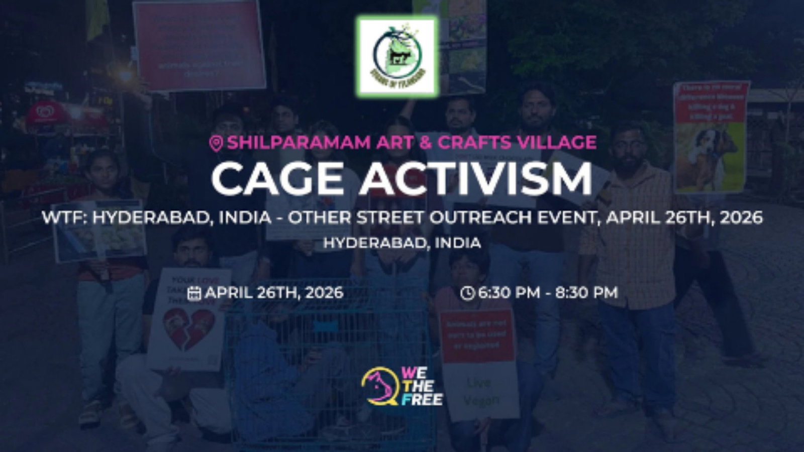 WTF: Hyderabad, India - Other Street Outreach Event, April 26th, 2026