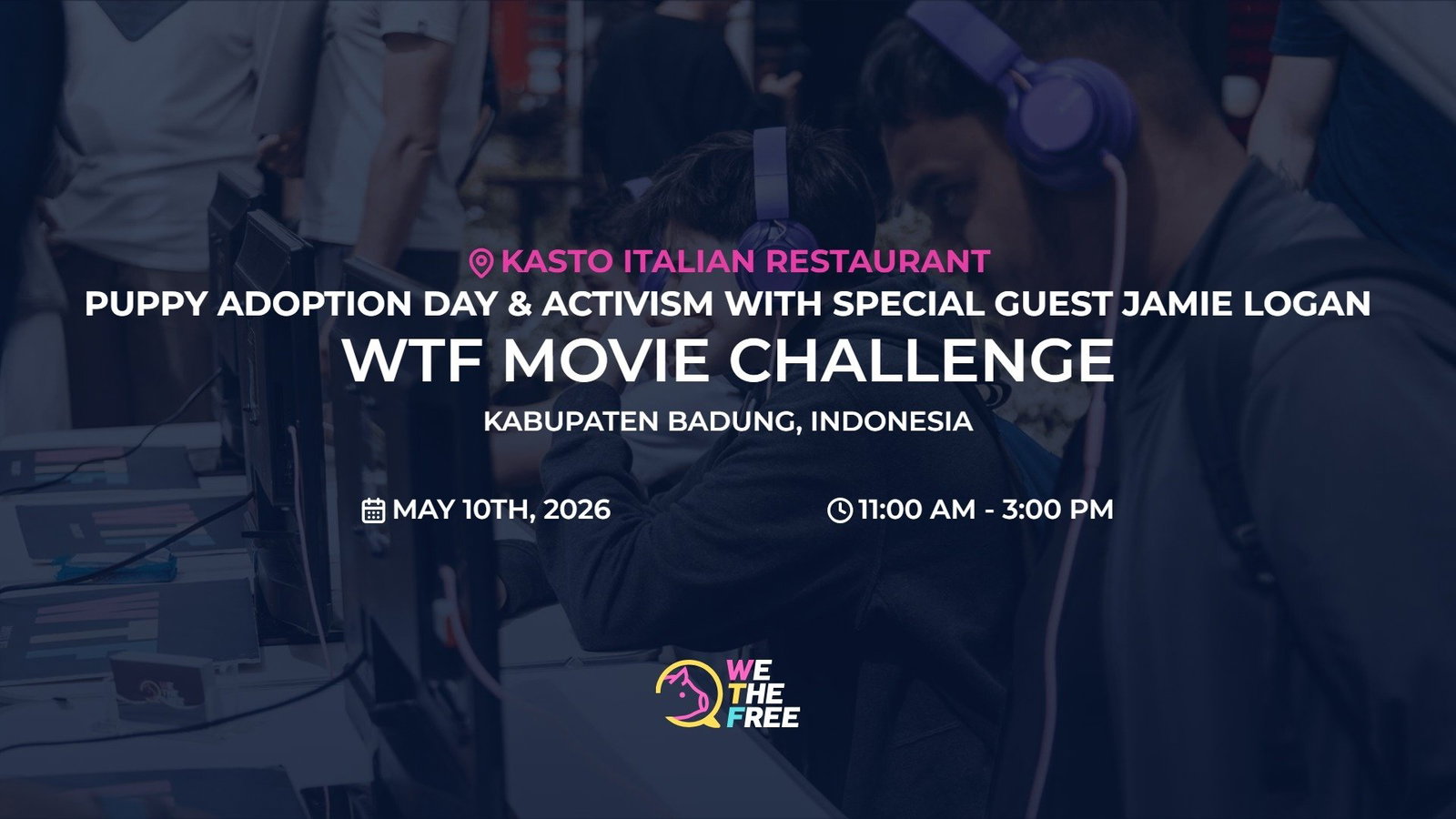 WTF: Bali, Indonesia - WTF Movie Challenge w/ Special Guest Jamie Logan, May 10th, 2026