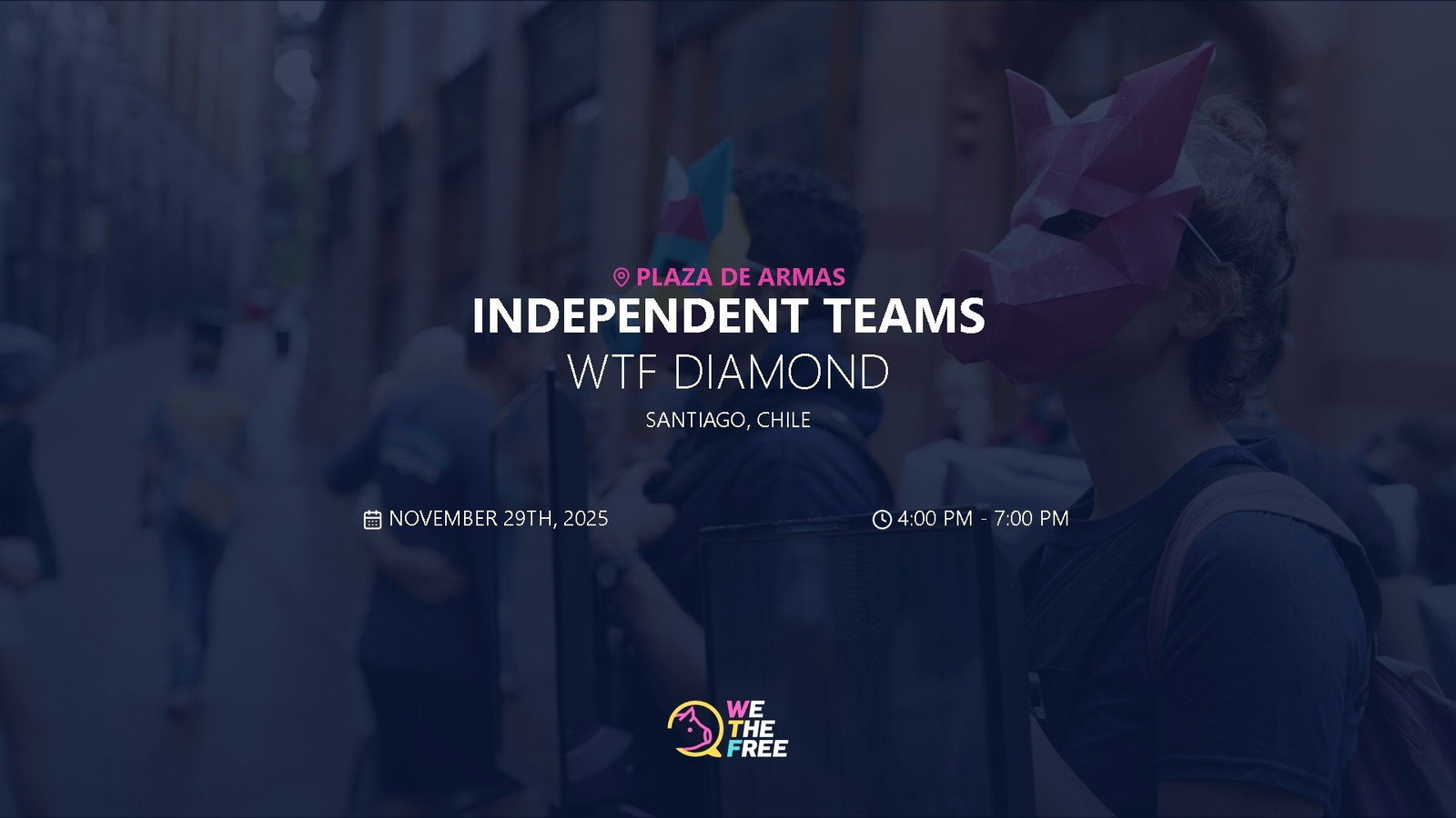 PANTALLAS A LA CALLE - WTF Diamond, November 29th, 2025
