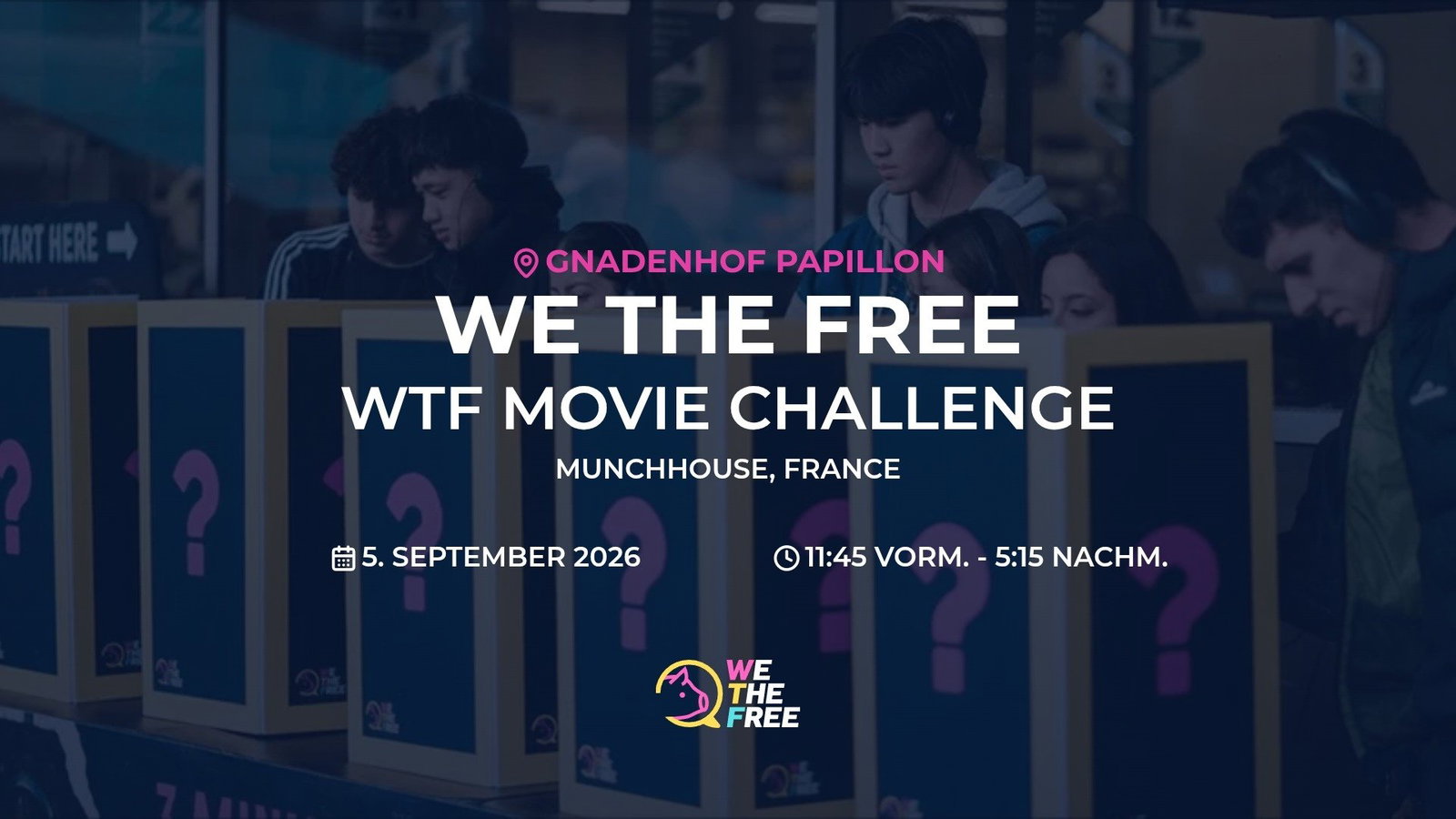 WTF: Spezial event am Hoffest vom Gnadenhof Papillon WTF Movie Challenge, 5. September 2026