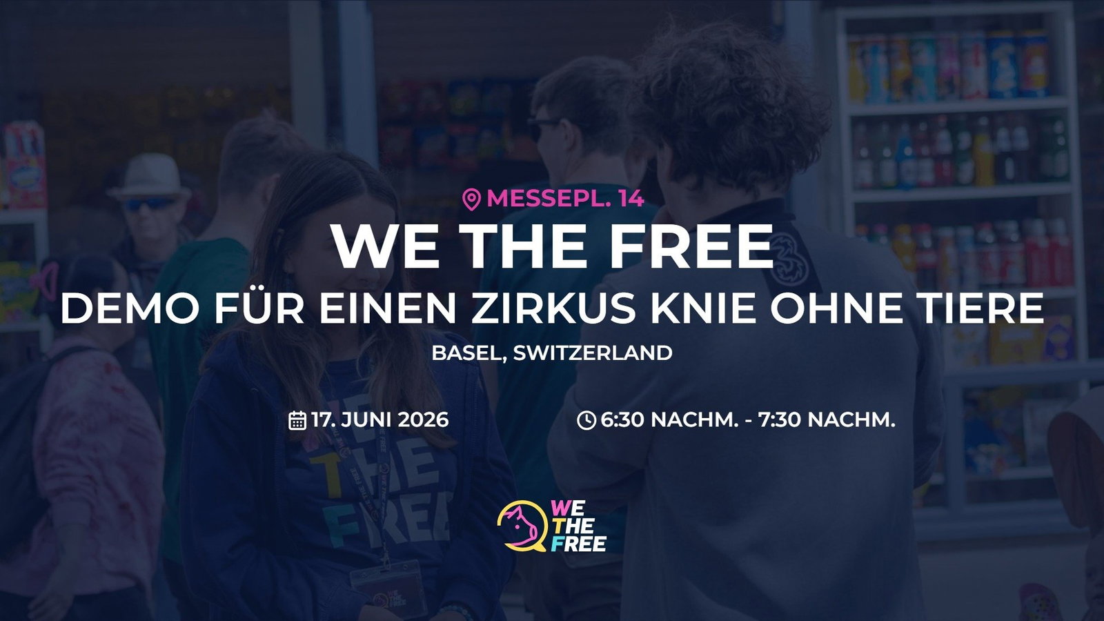 Demo für einen Zirkus Knie ohne Tiere