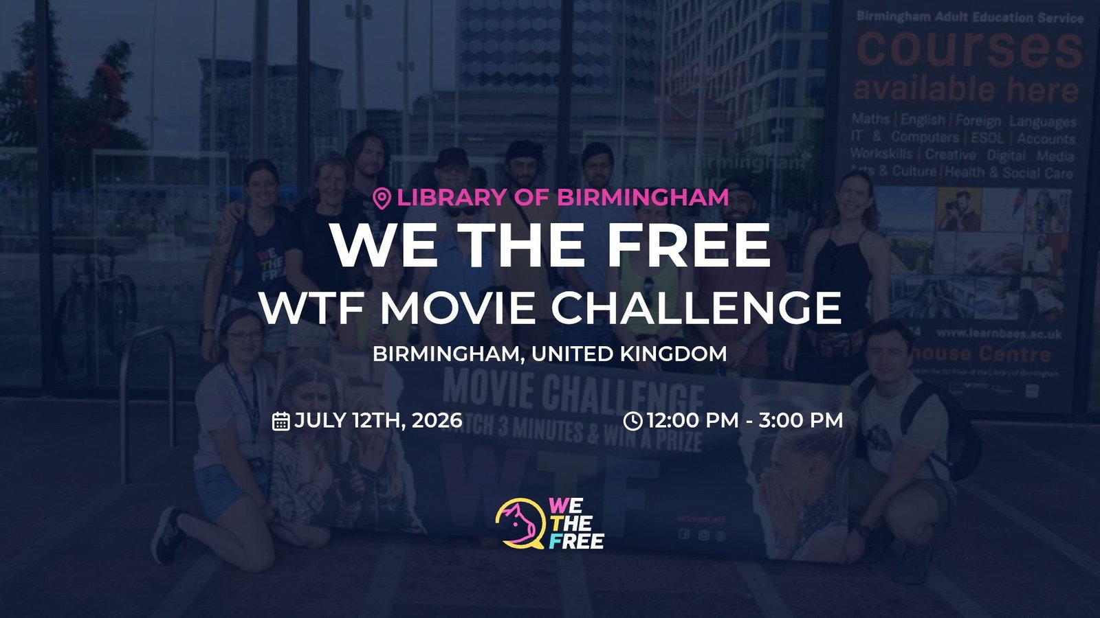 WTF: Birmingham, England - WTF Movie Challenge, July 12th, 2026