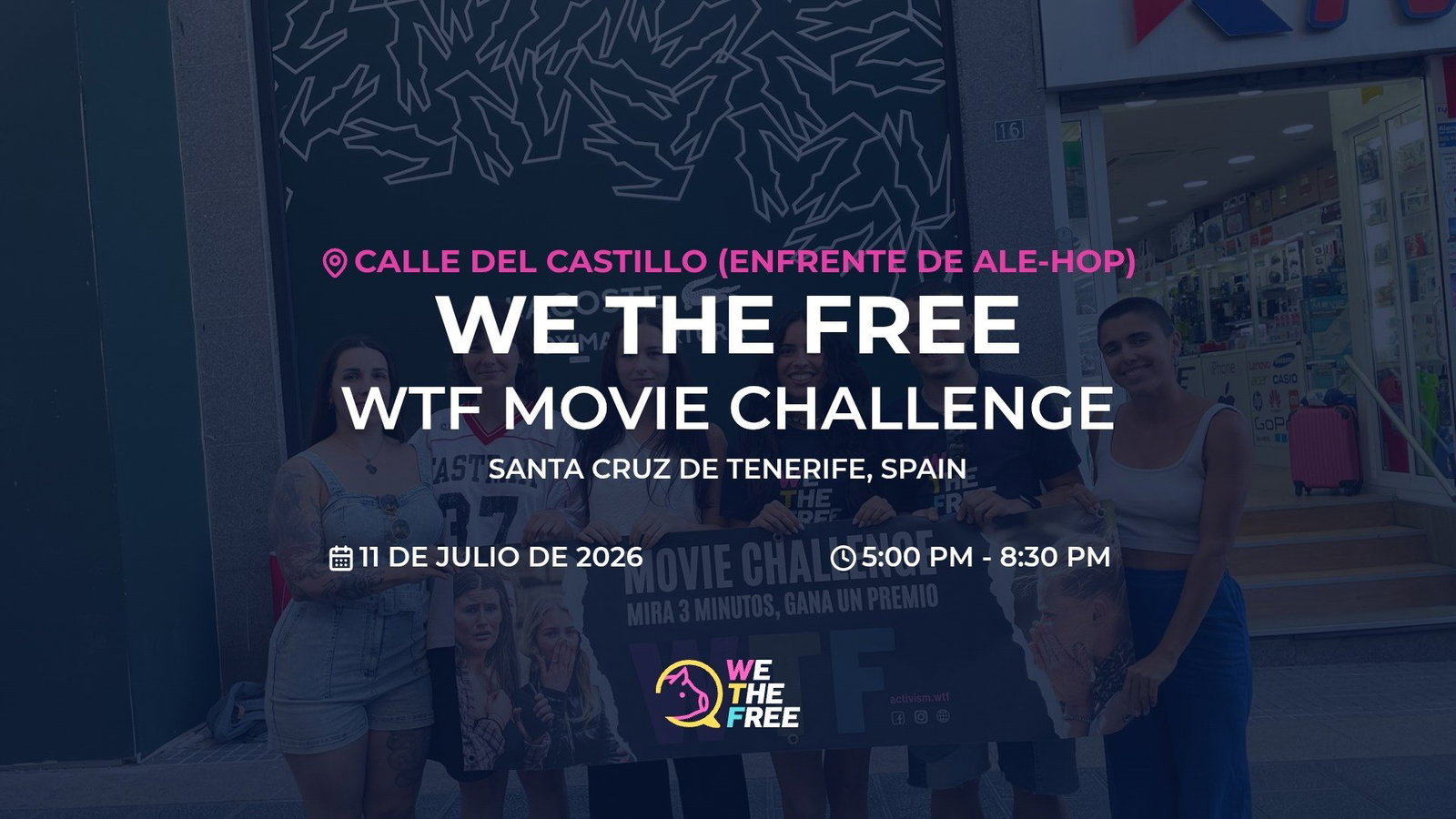 WTF: Tenerife, Spain - WTF Movie Challenge, 11 de julio de 2026