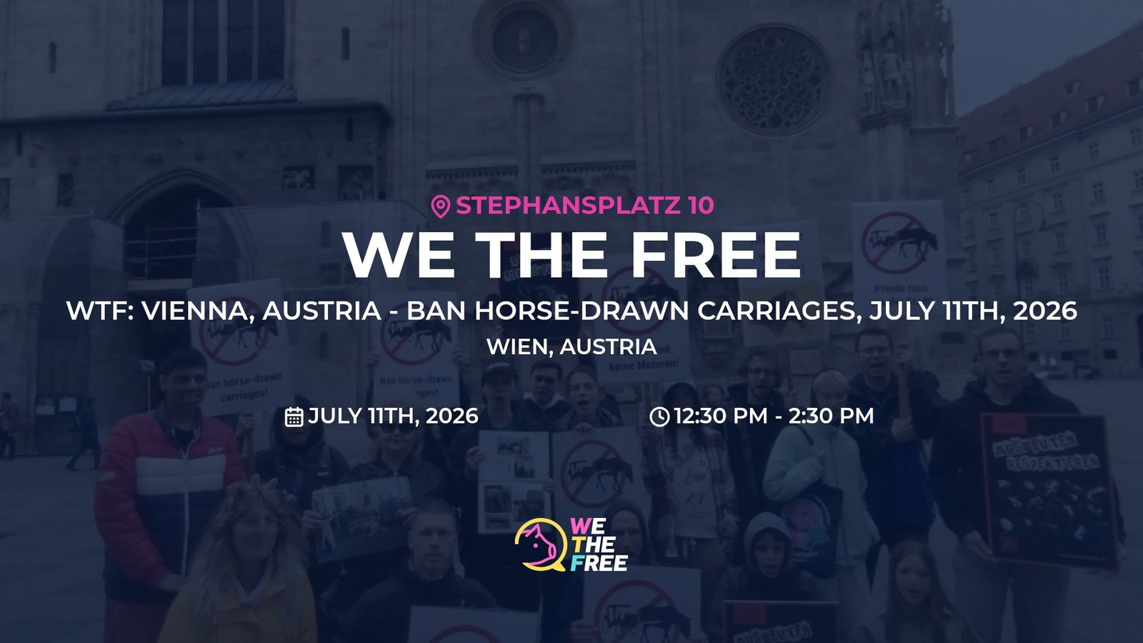 WTF: Vienna, Austria - Ban horse-drawn carriages, July 11th, 2026