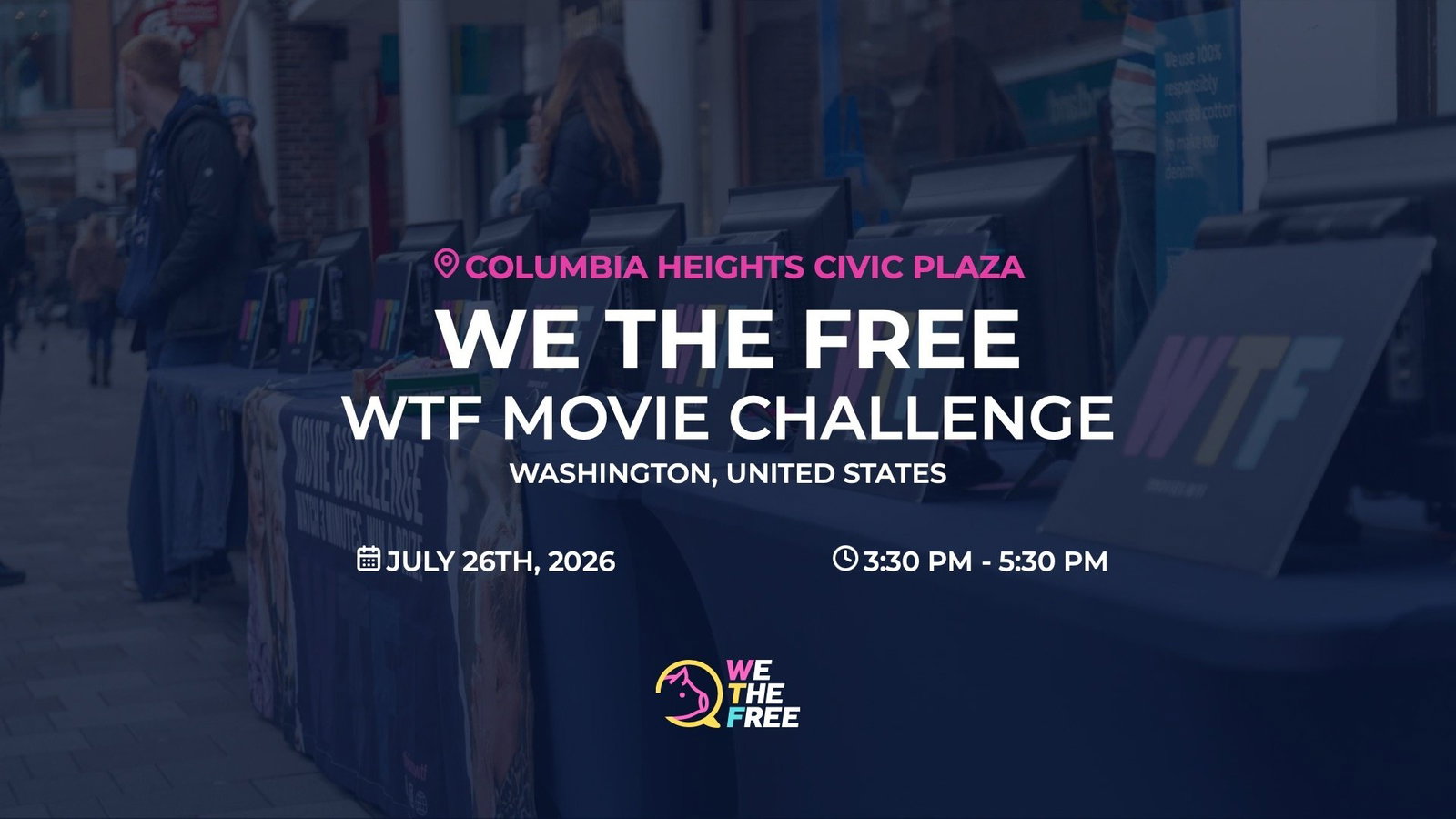 WTF: Washington DC, USA - WTF Movie Challenge, July 26th, 2026