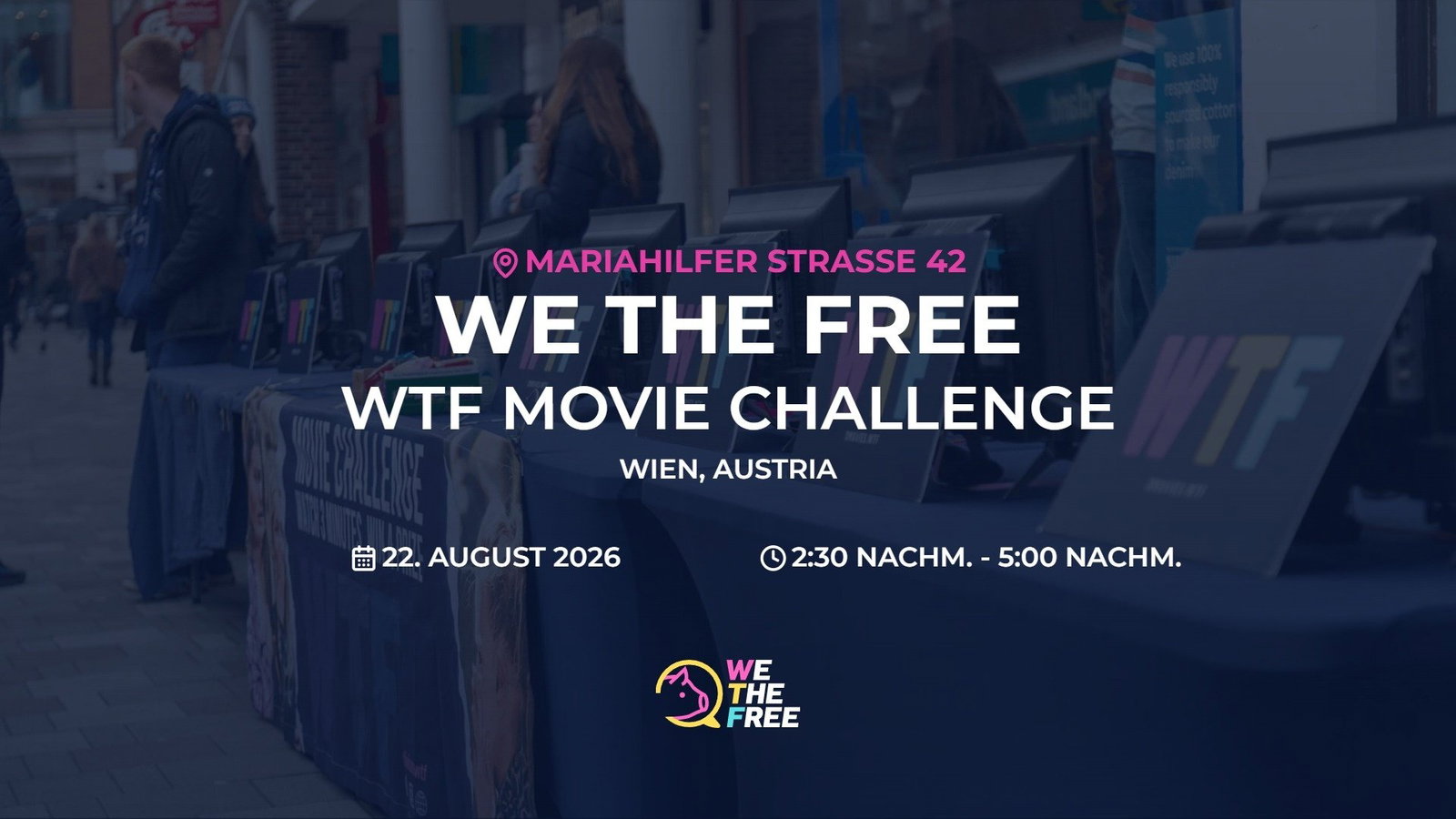 WTF: Vienna, Austria - WTF Movie Challenge, 22. August 2026