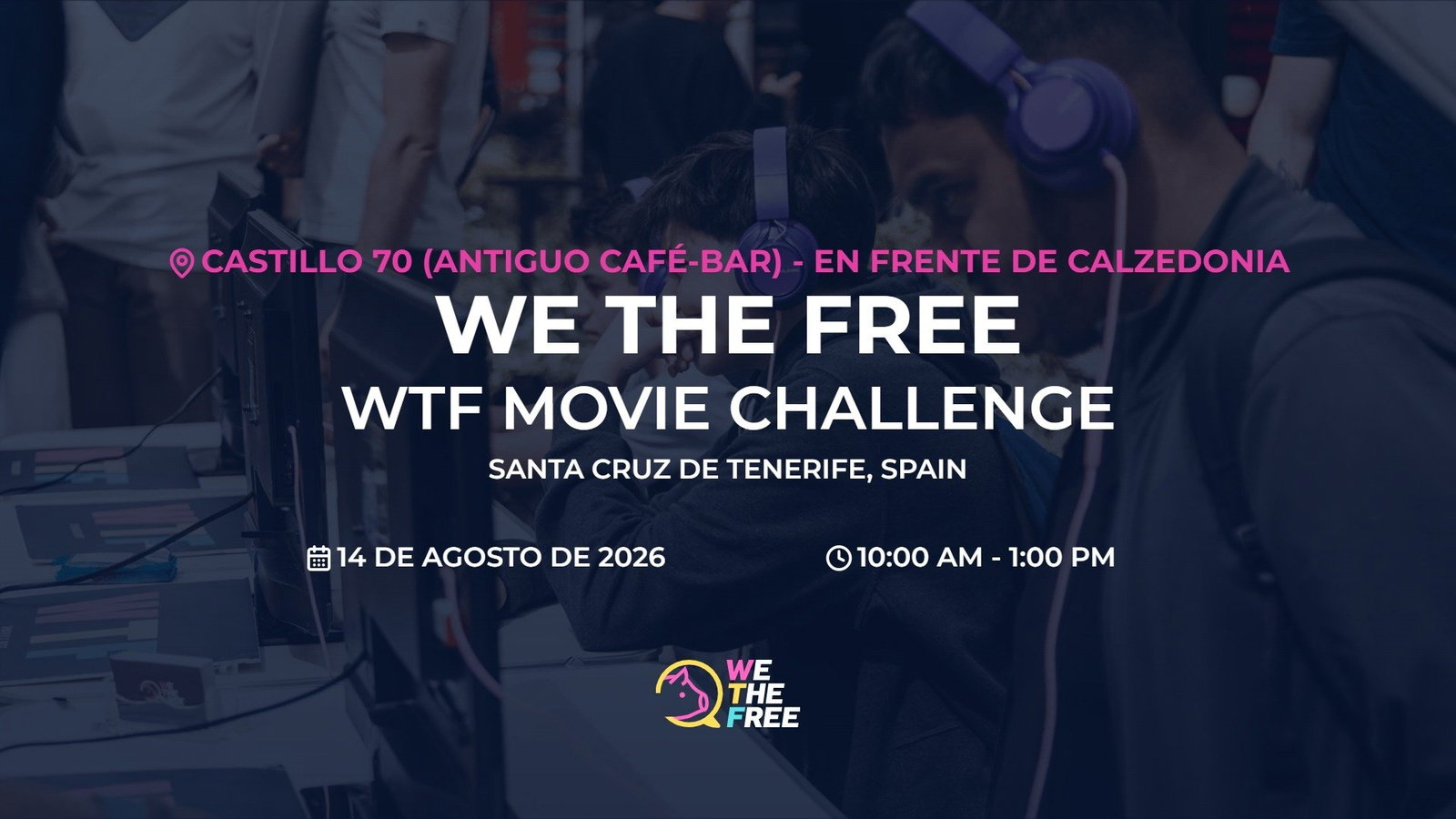 WTF: Tenerife, Spain - WTF Movie Challenge, 14 de agosto de 2026