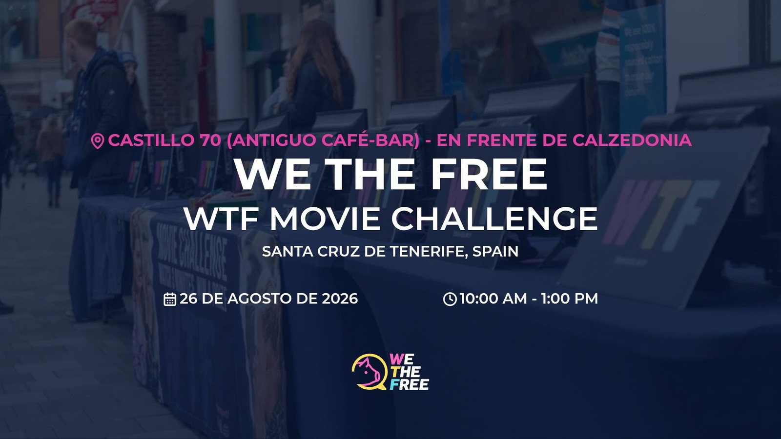 WTF: Tenerife, Spain - WTF Movie Challenge, 26 de agosto de 2026