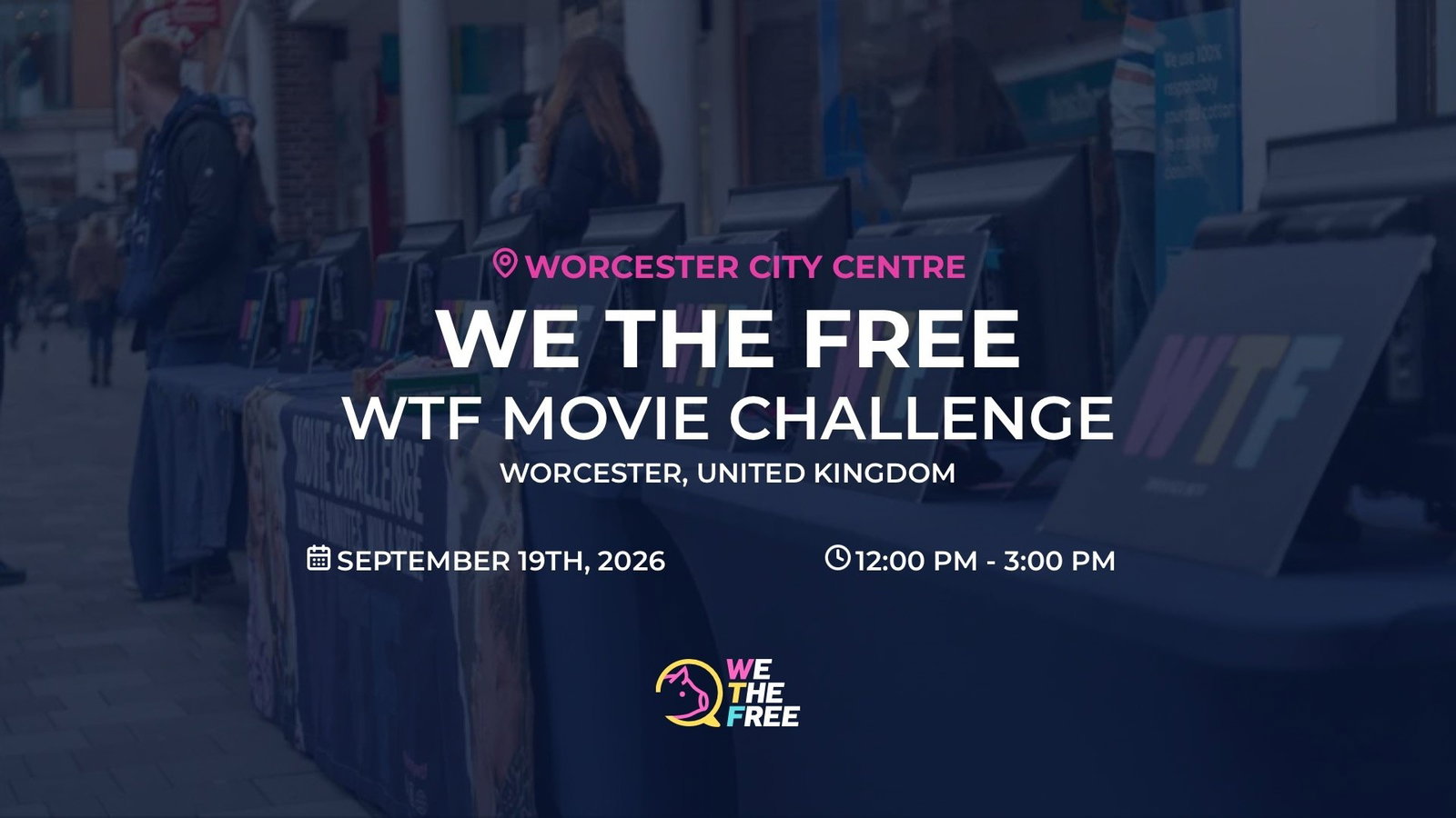 WTF: Worcester, England - WTF Movie Challenge, August 22nd, 2026