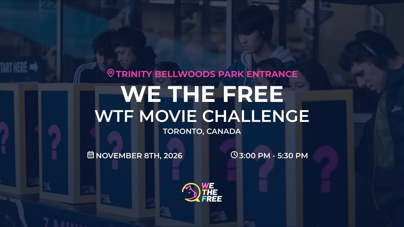 WTF: Toronto, Canada - WTF Movie Challenge, November 8th, 2026