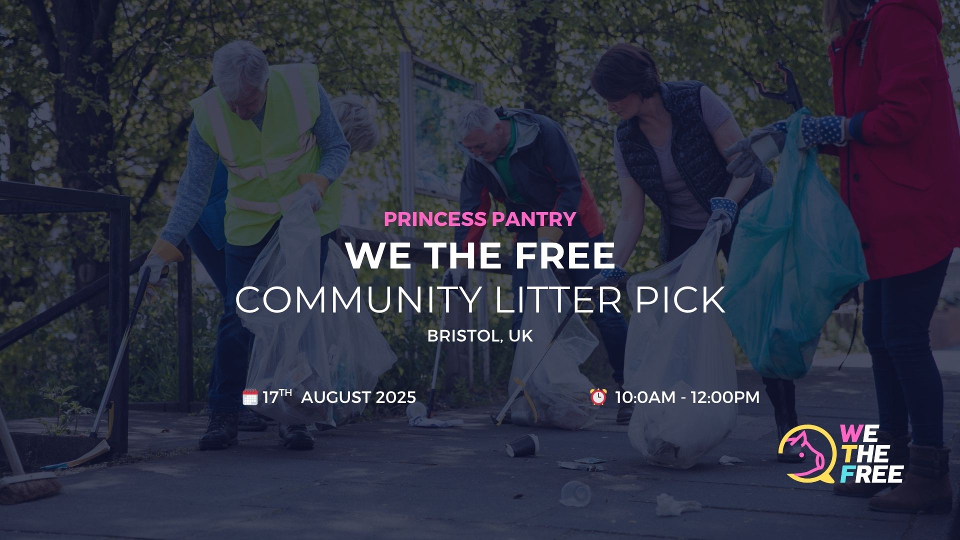 WTF Community Litter Pick: Bristol, United Kingdom – 17 August 2025