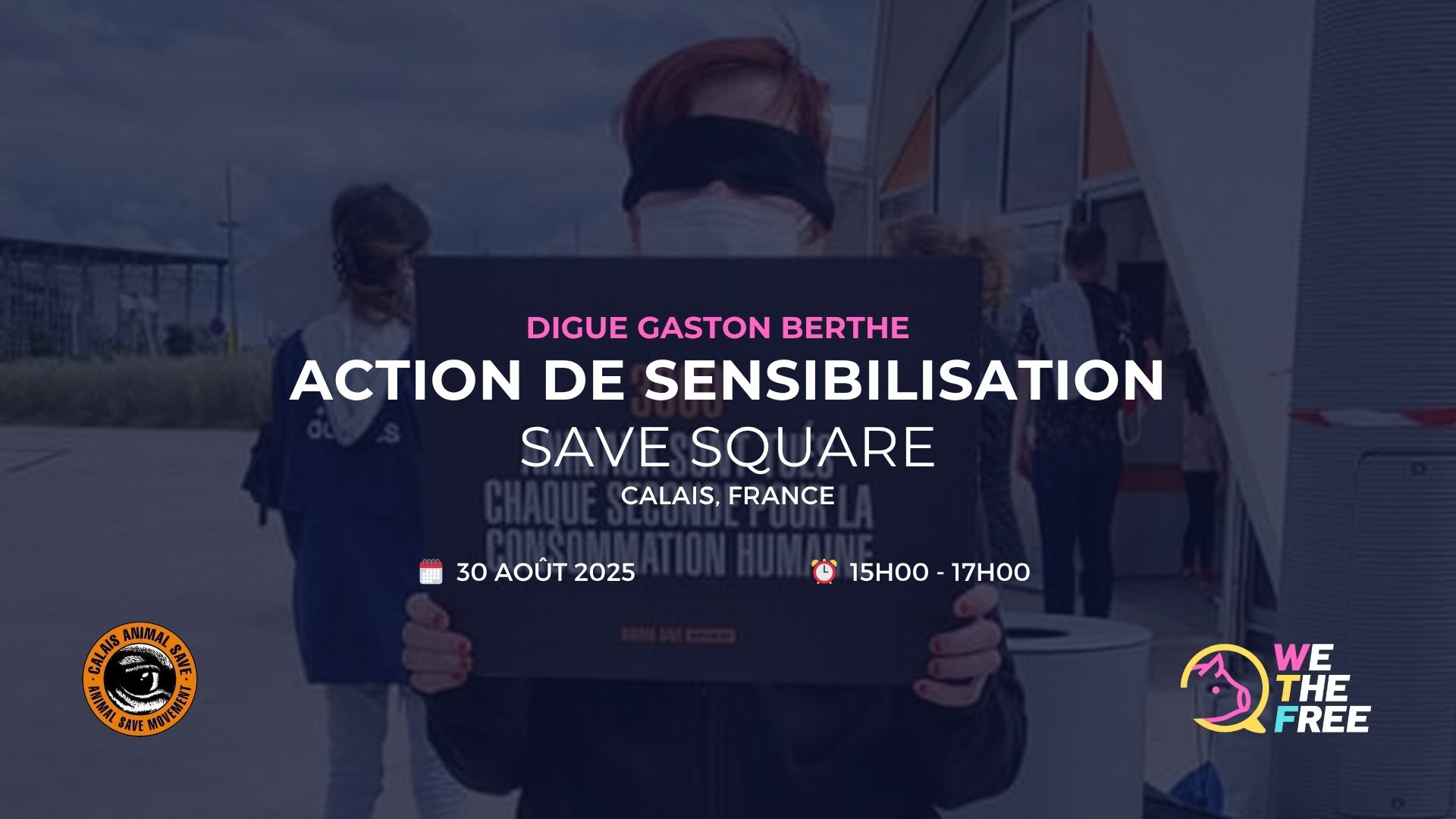 WTF Diamond + Save Square: Calais, France – 30 August 2025