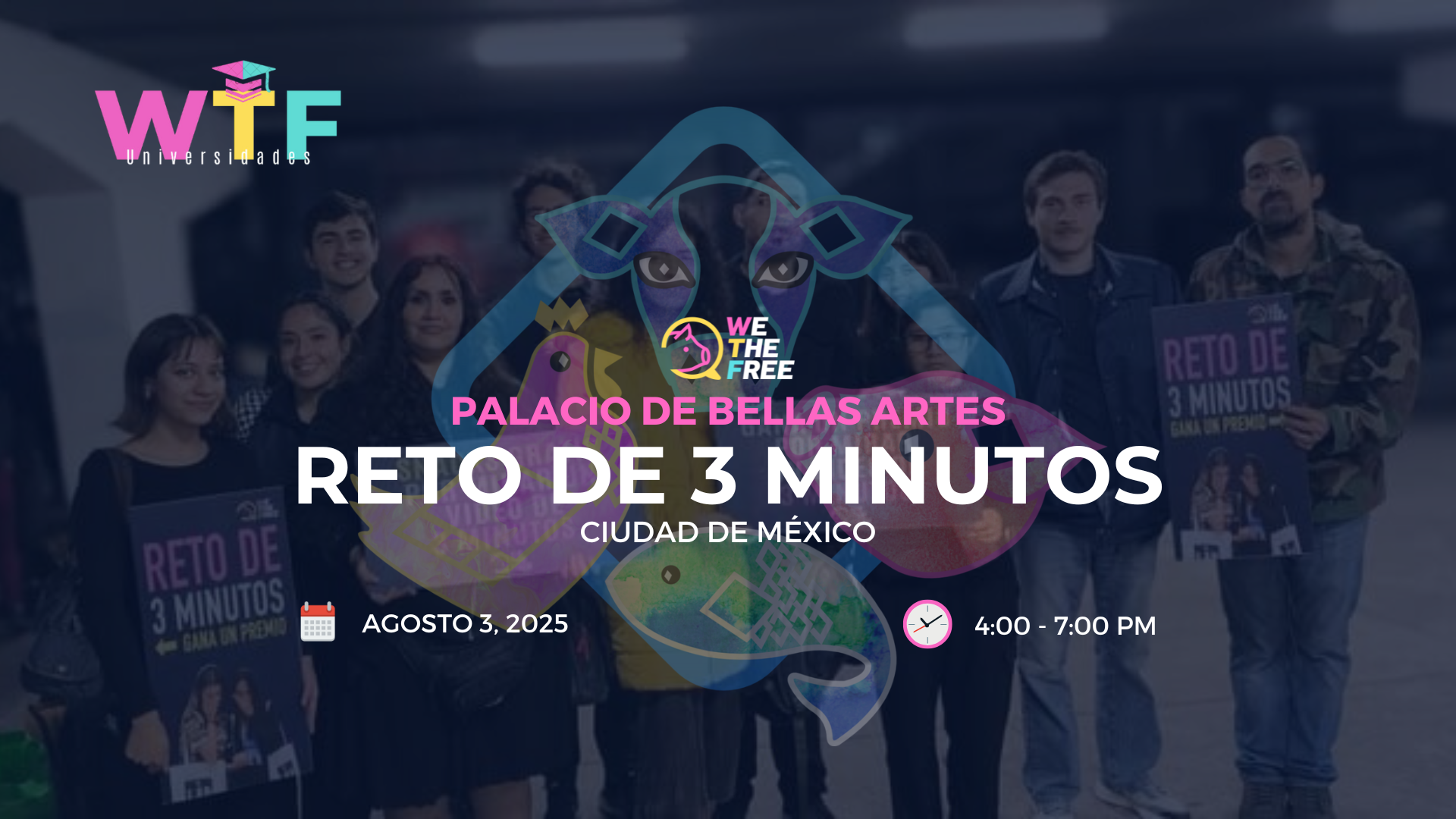 Reto de 3 Minutos – Universidades, CDMX, México – 3 Agosto 2025