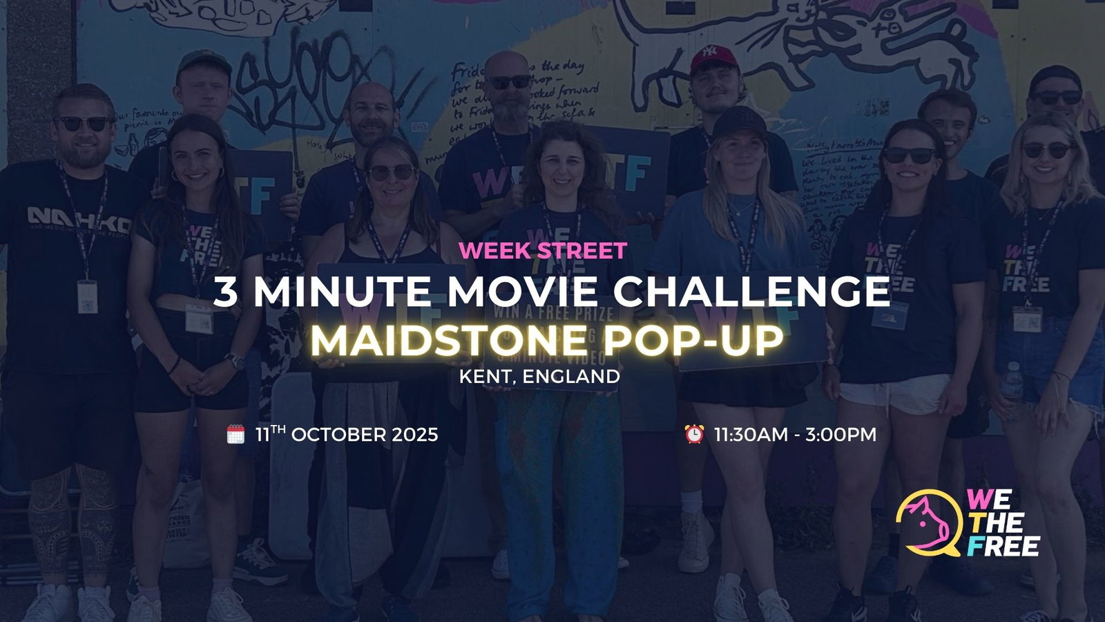 Saturday, October 11 - WTF Pop-up Movie Challenge