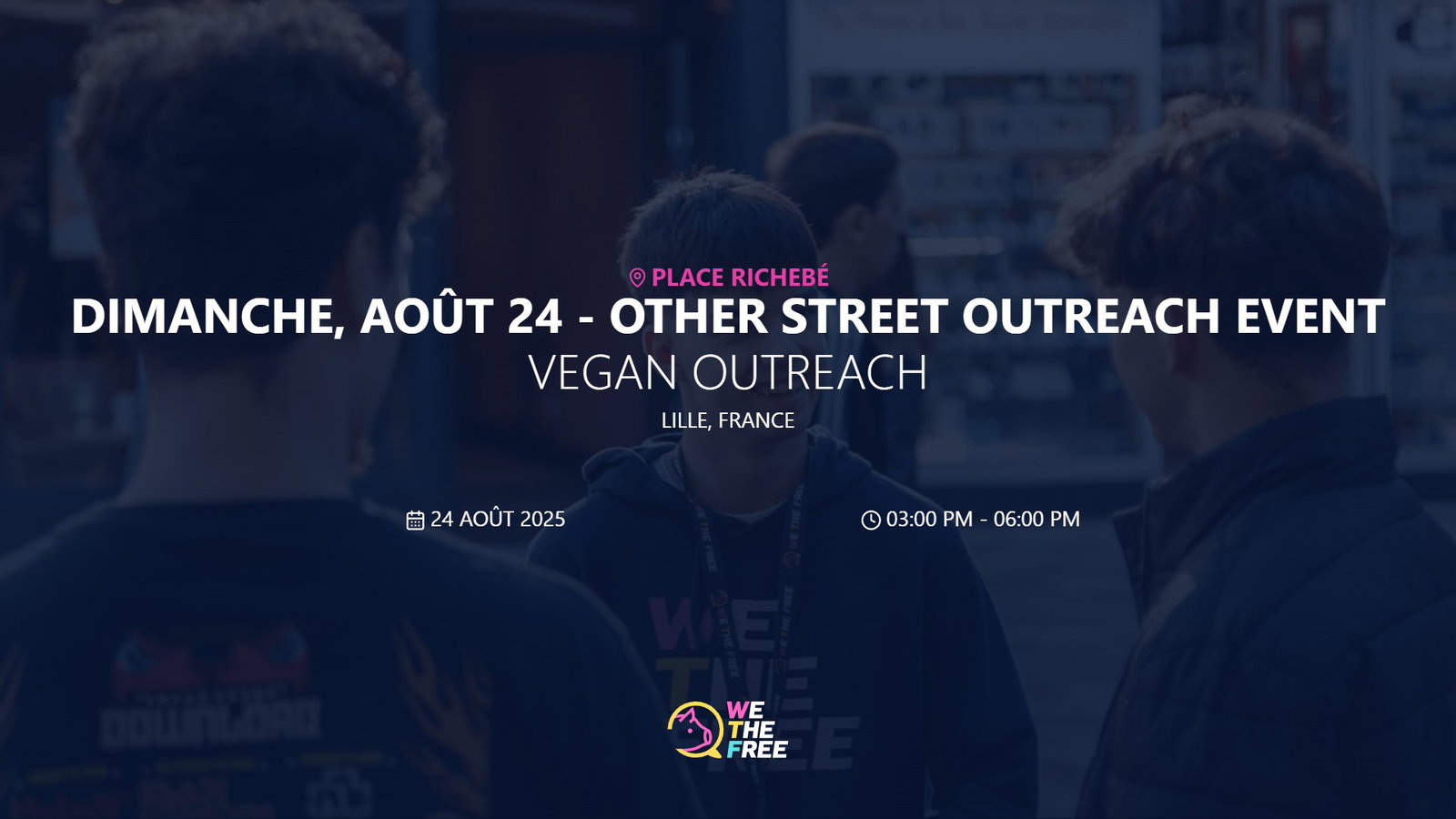 dimanche, août 24 - Other street outreach event
