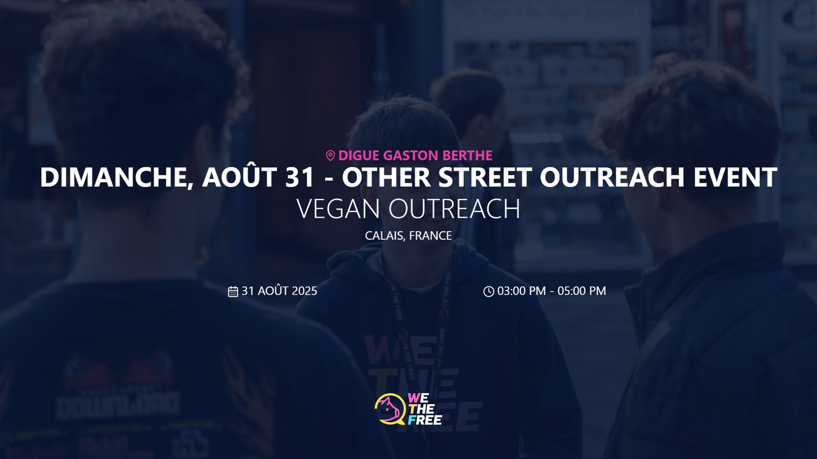dimanche, août 31 - Other street outreach event