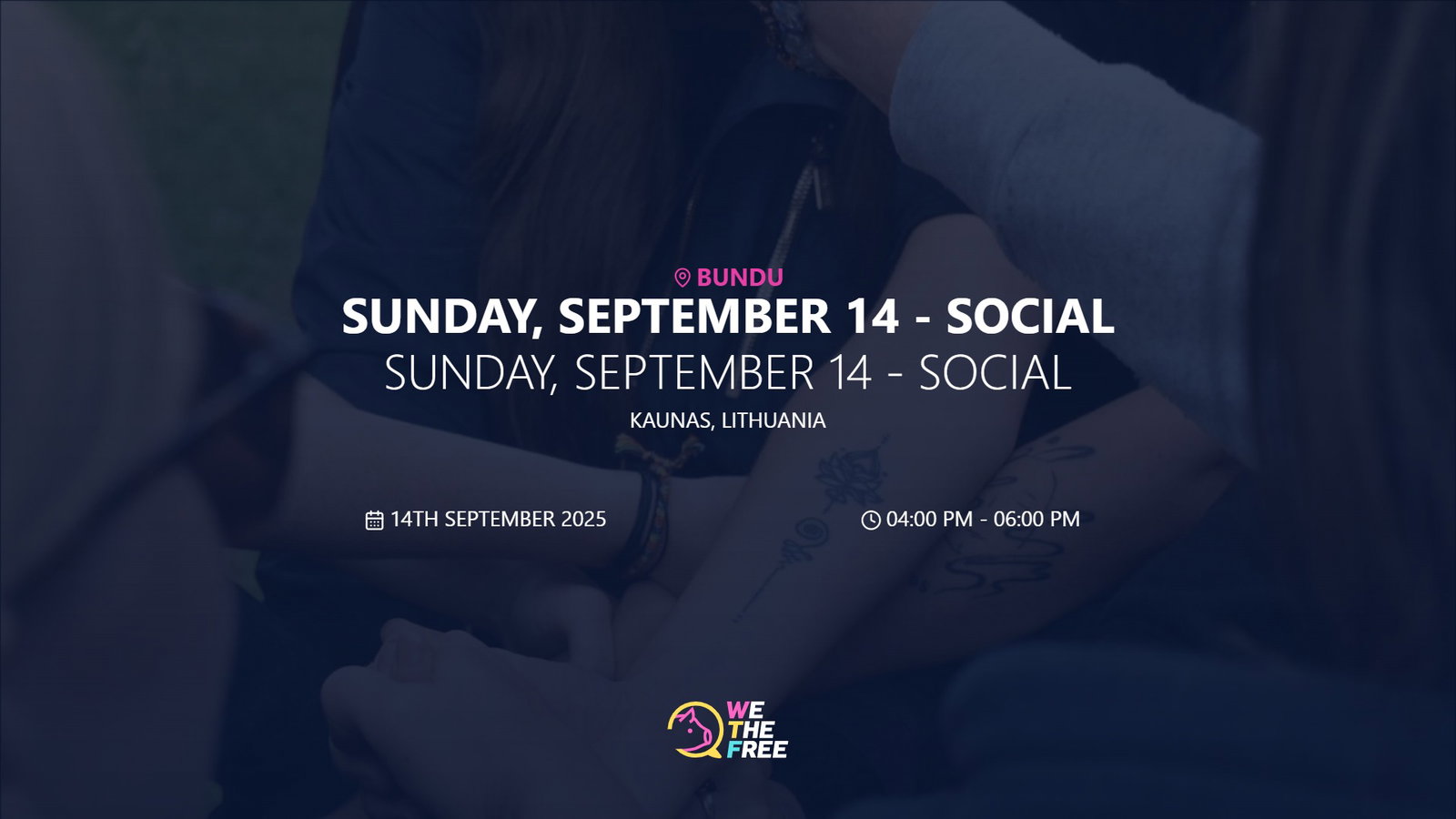 Sunday, September 14 - Social