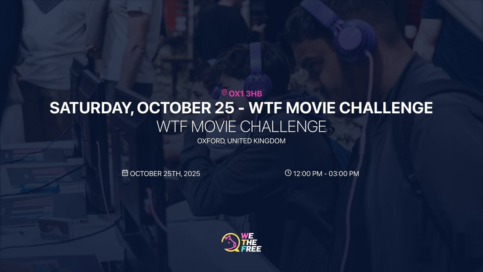 Saturday, October 25 - WTF Movie Challenge