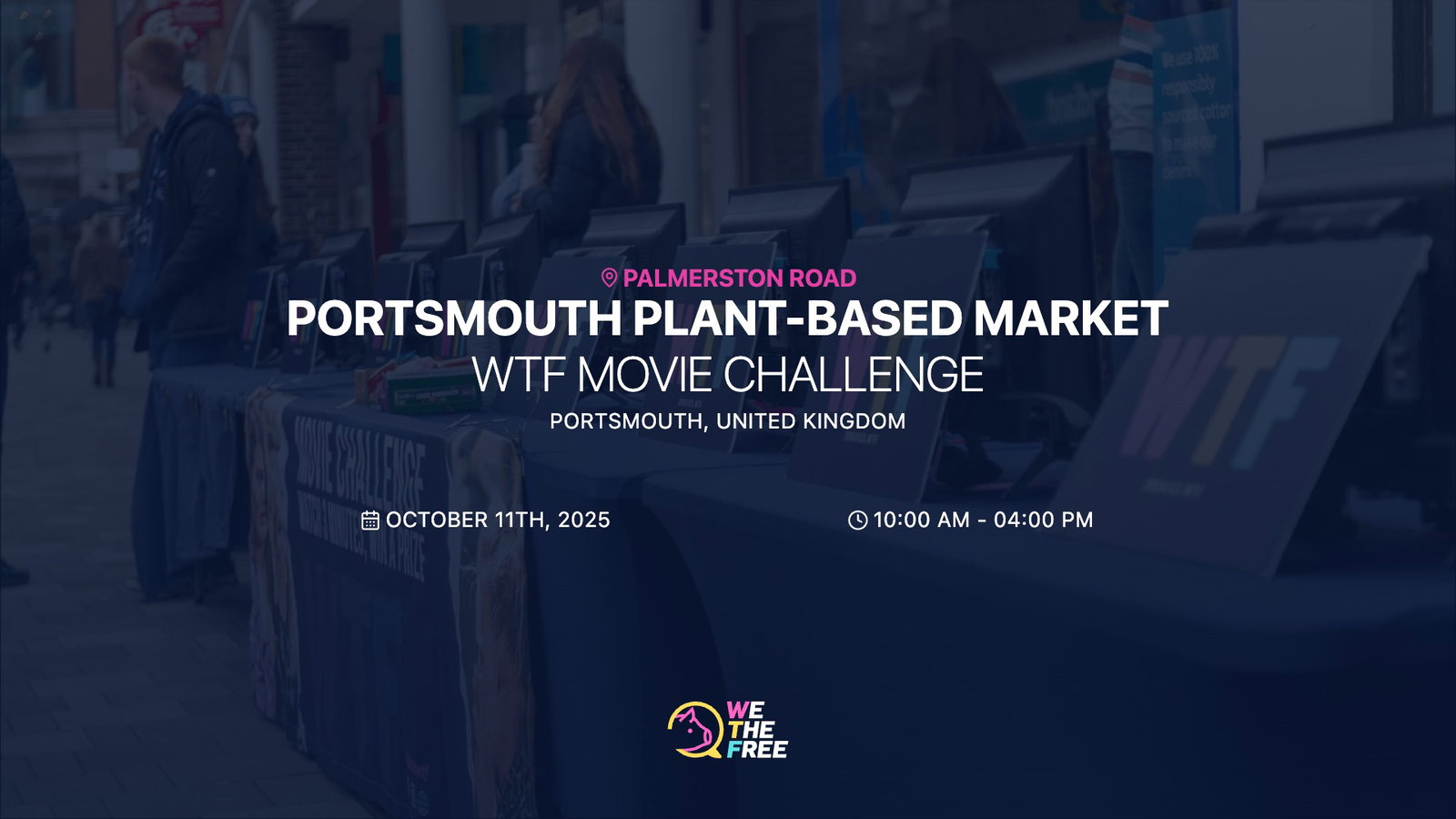 WTF: Portsmouth, UK - WTF Movie Challenge @ Portsmouth Plant-Based Market, October 11th, 2025